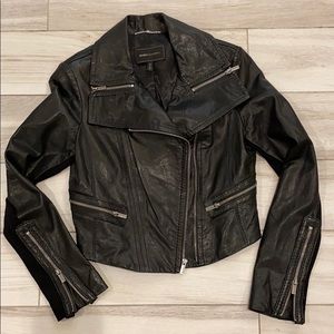 Leather jacket